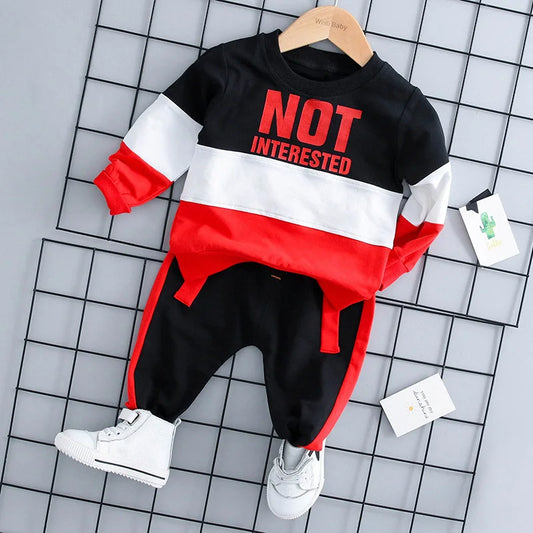 Newborn Baby Boys Clothes T-shirt+Pants 2pcs Suit Baby Costume