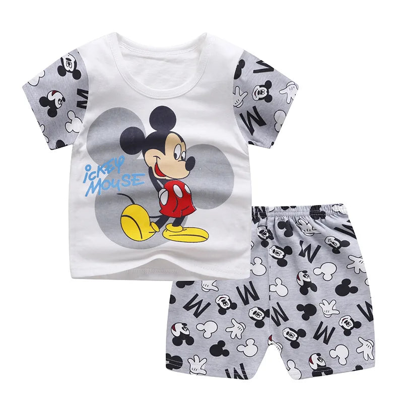 Mickey summer clothes for babies