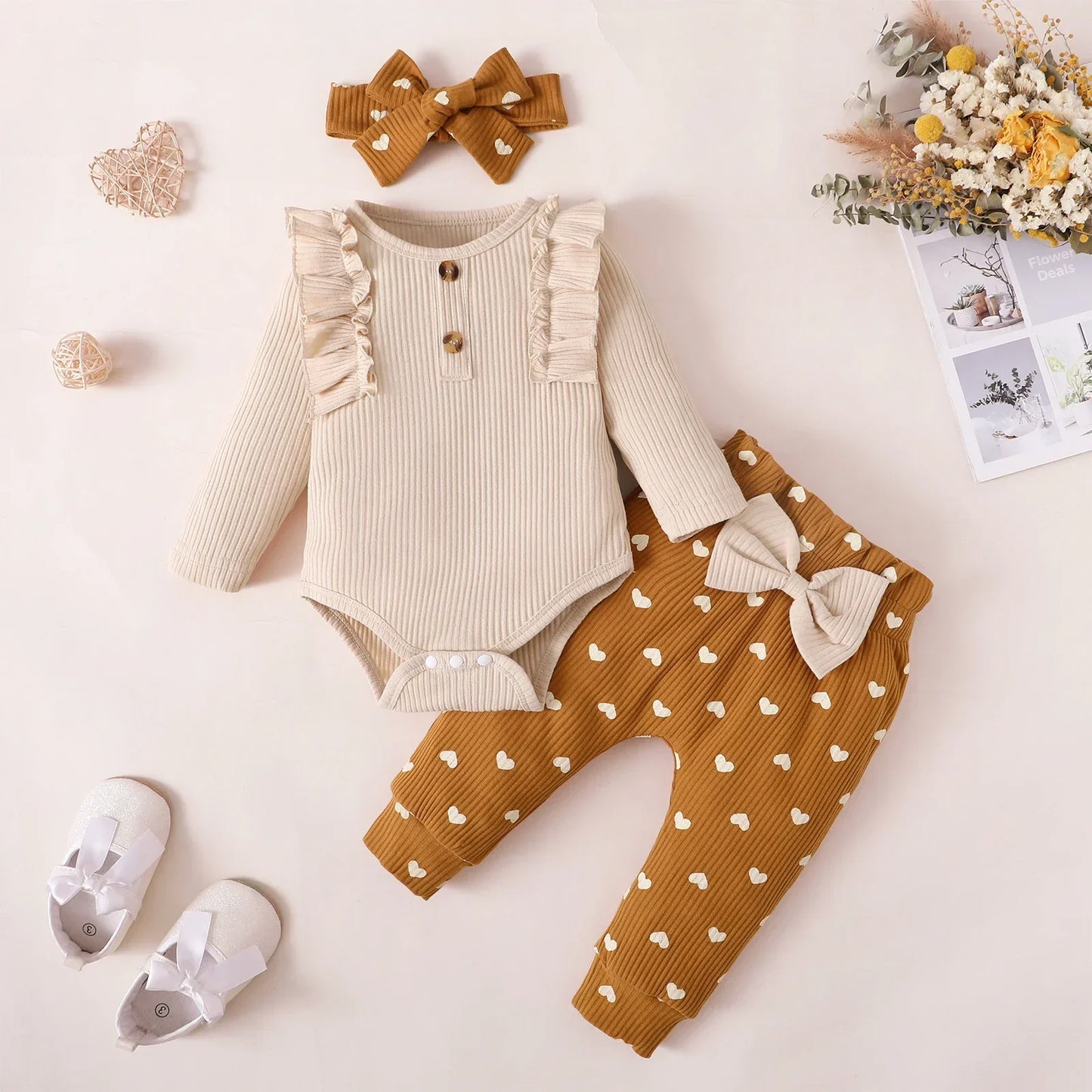 Newborn Baby Girl Clothes Set